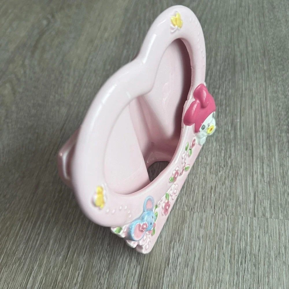 Vintage 1983 Sanrio My Melody Heart Picture Ceramic Photo Frame Japan Made RARE